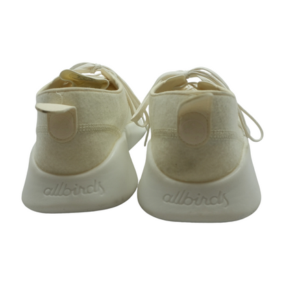 Ivory Lace-Up Flats