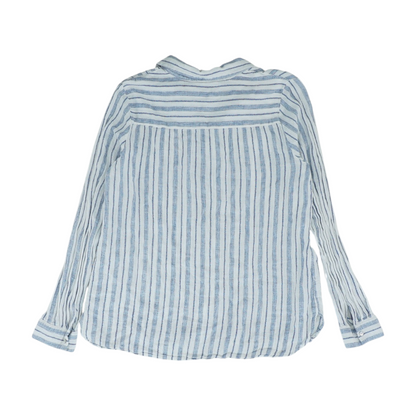 White Striped Button Down