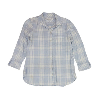 Blue Plaid Button Down