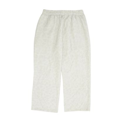 Gray Animal Print Pants