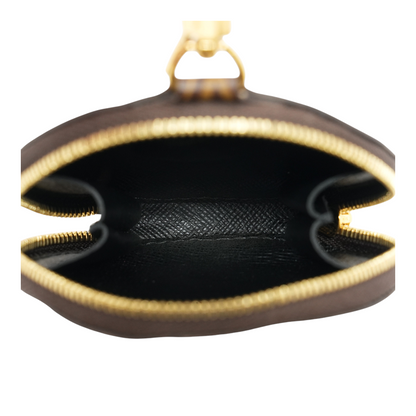 Multi Pochette Accessoires Round Coin Purse in Monogram Canvas