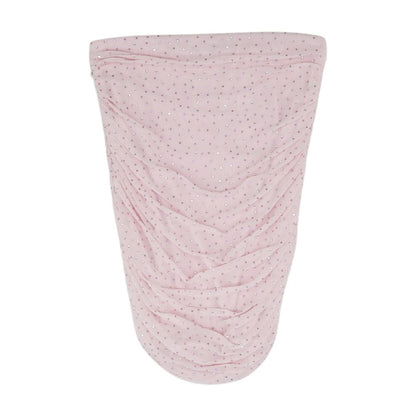 Pink Solid Sleeveless Blouse