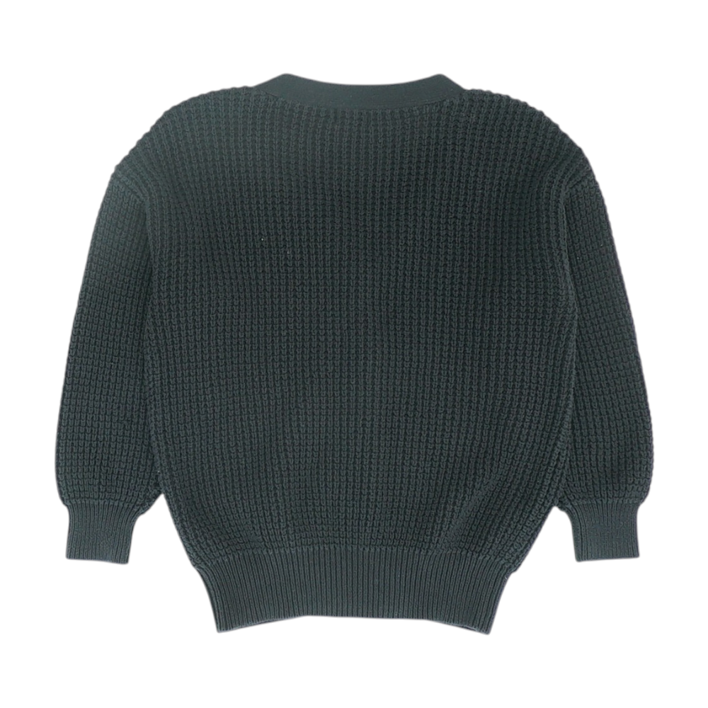 Black Cardigan Sweater
