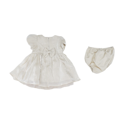 Beige Short Sleeve Set