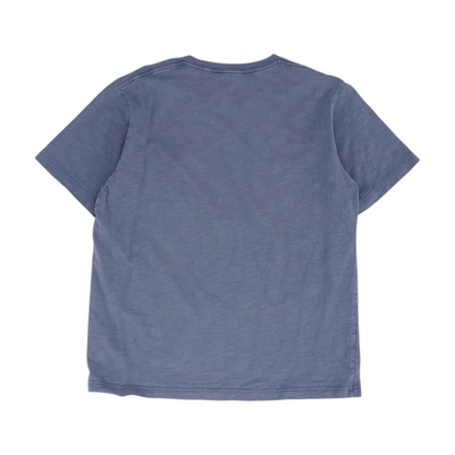 Blue Solid T-Shirt