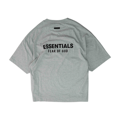 Fear of God: Essentials Gray Solid T-Shirt – Image 2