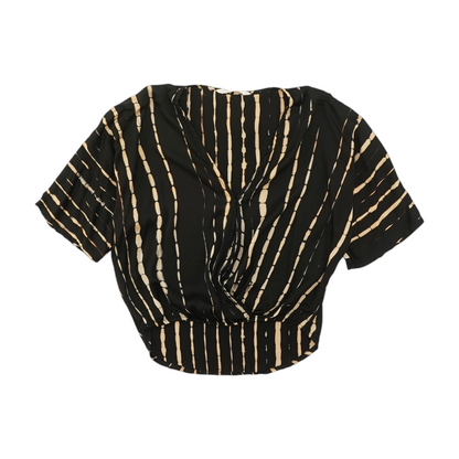Black Striped Blouse