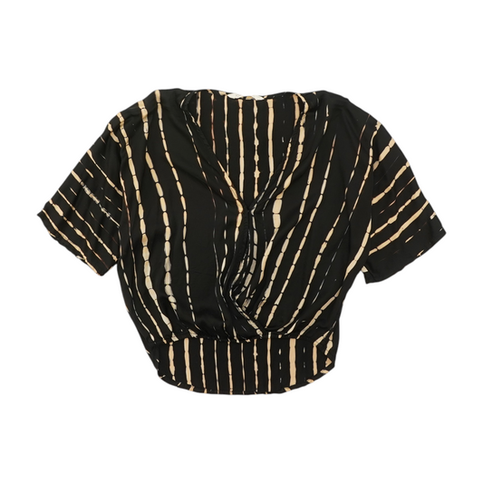 Black Striped Blouse