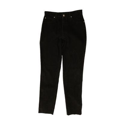 Vintage Black Regular Pants