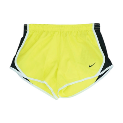 Neon Yellow Color Block Active Shorts