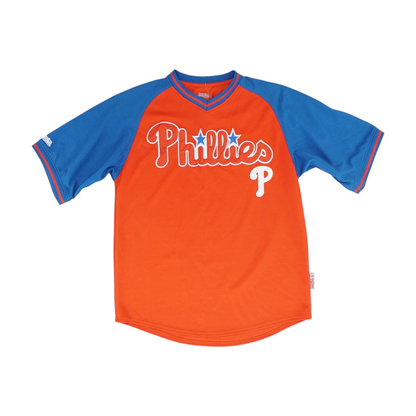 Red Philadelphia Phillies Color Block Active T-Shirt