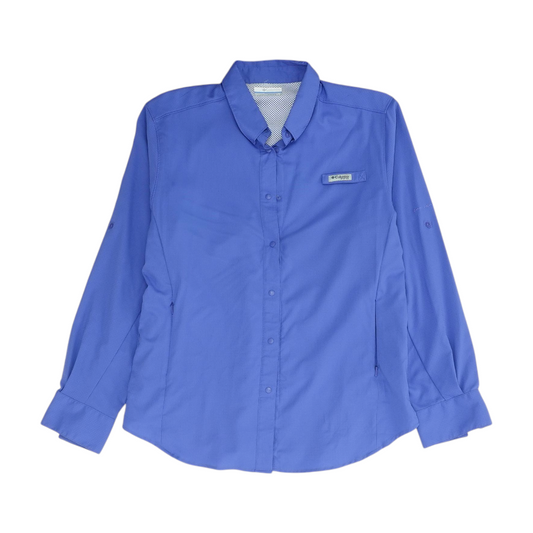 Blue Check Outdoor Button Down