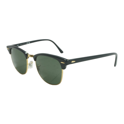 Black Clubmaster Browline Sunglasses