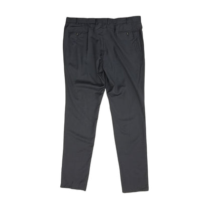 Navy Solid Chino Pants