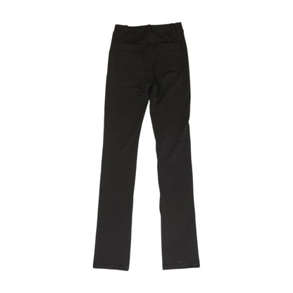 Black Solid Pants