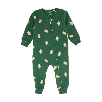 Green Graphic One-Piece