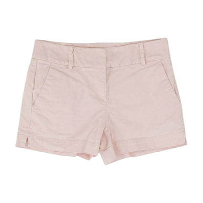 Pink Solid Chino Shorts