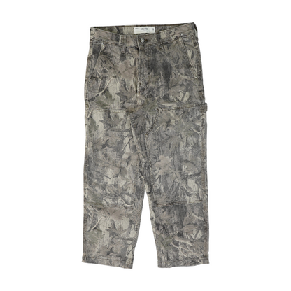 Gray Camo Loose Jeans