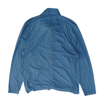 Blue Solid Active Jacket