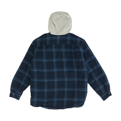 Navy Plaid Jacket