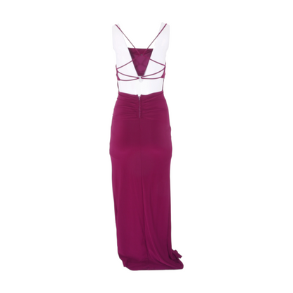 Burgundy Maxi Dress