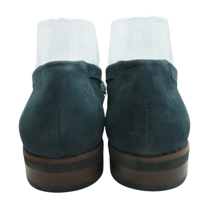 Navy Slip-On Flats