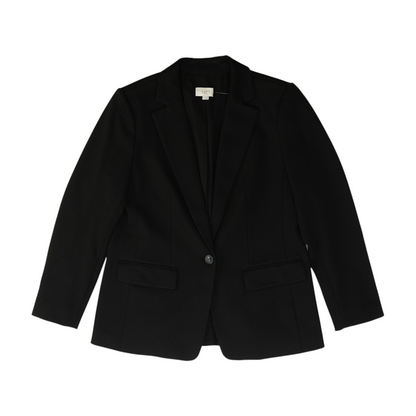Black Petite Solid Blazer