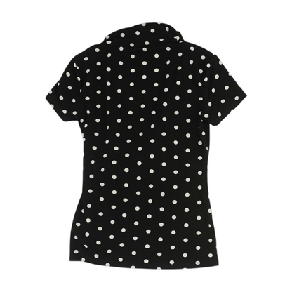 Black Polka Dot Blouse