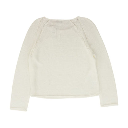 White Crewneck Sweater