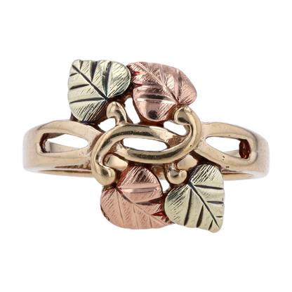 10K Two-Tone Gold Fashion Ring