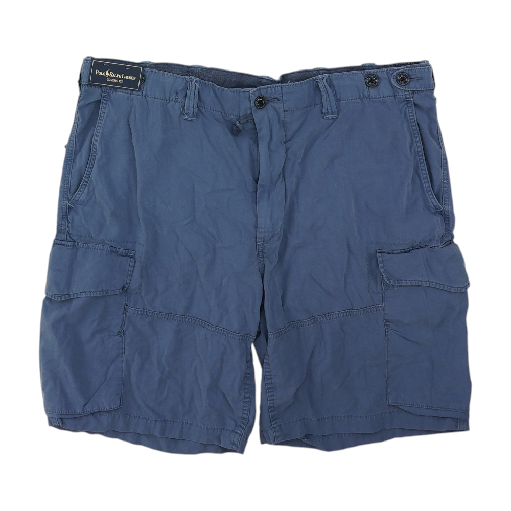 Blue Tall Cargo Shorts