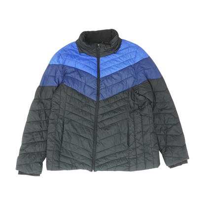 Black Color Block Jacket