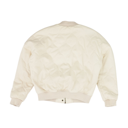 Beige Solid Jacket
