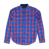 Blue Check Long Sleeve Button Down