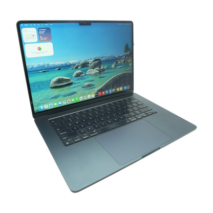 15.3" MacBook Air Midnight Apple M2 8 Core 3.49GHz 8GB 256GB NVME/SSD