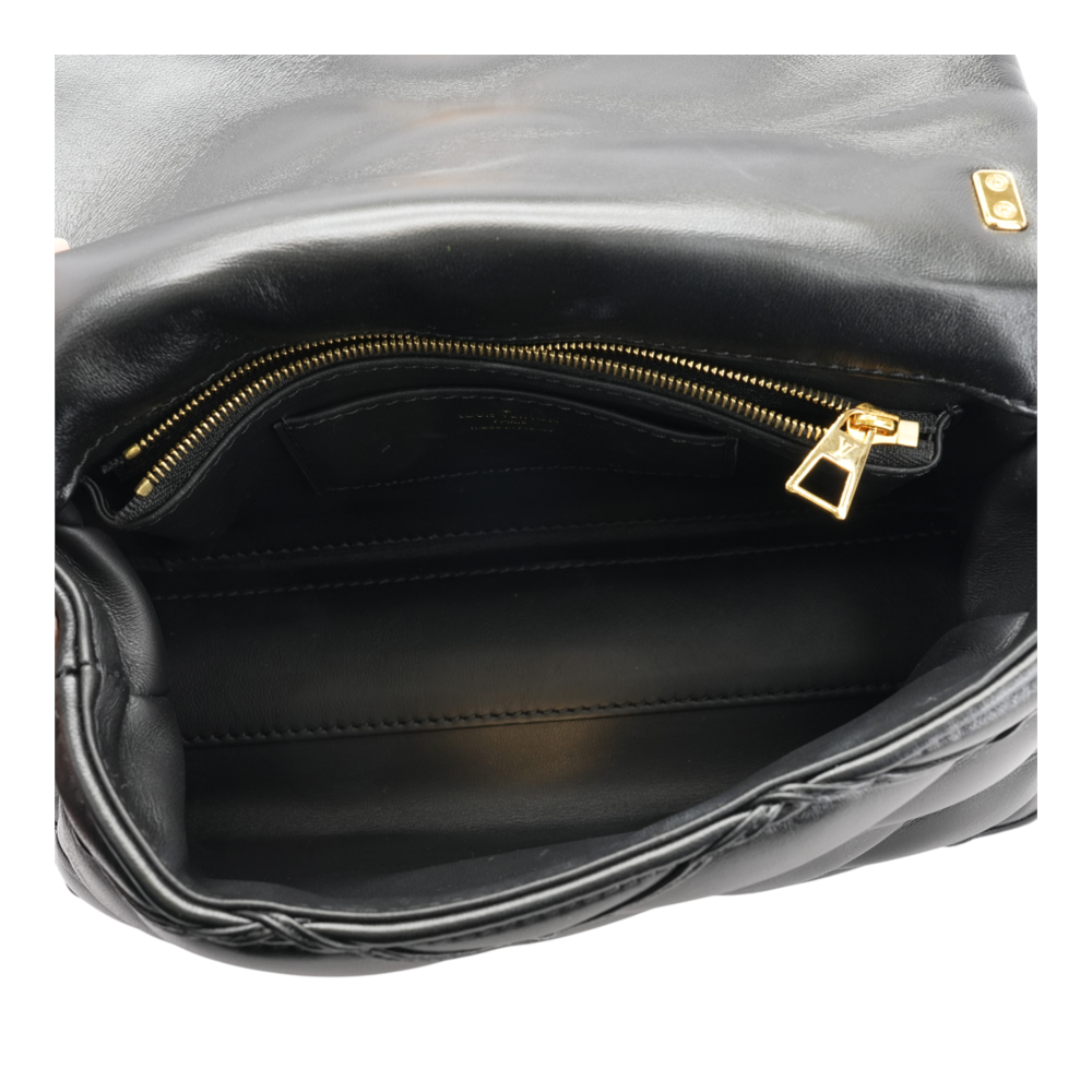 GO-14 MM in Black Quilted Leather