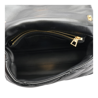GO-14 MM in Black Quilted Leather
