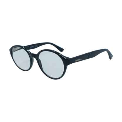 Black DL 5266 001 Round Prescription Eyewear