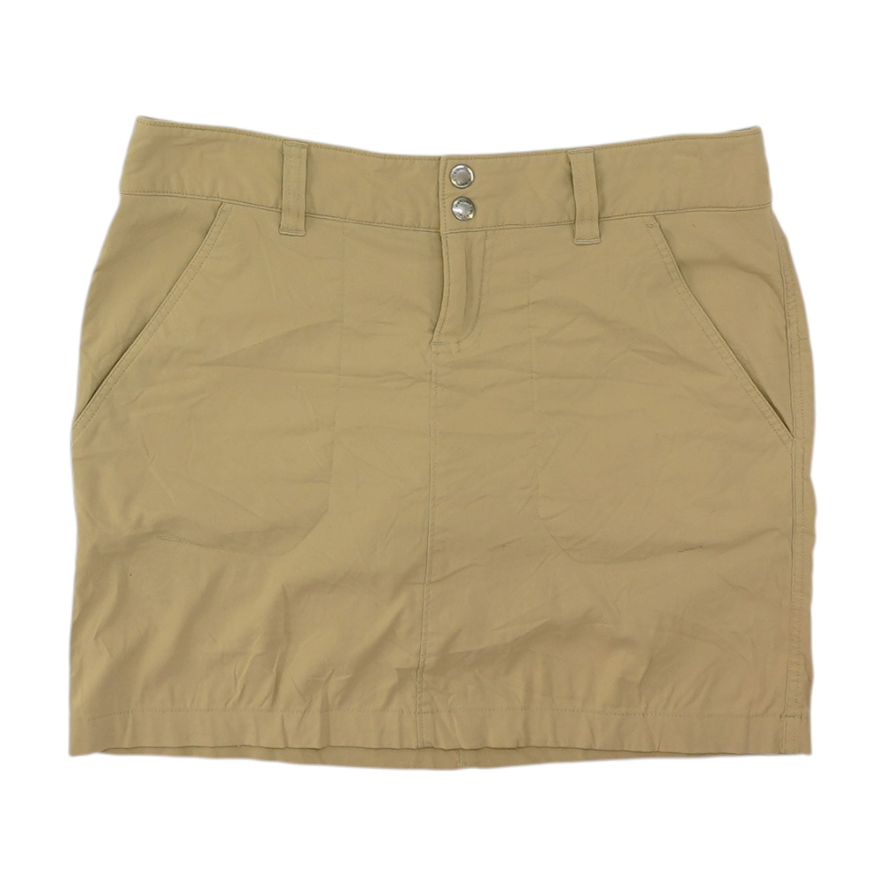 Beige Mini Skort