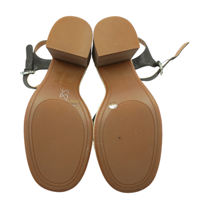 Brown Heeled Sandals