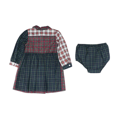 Multi Plaid Dress