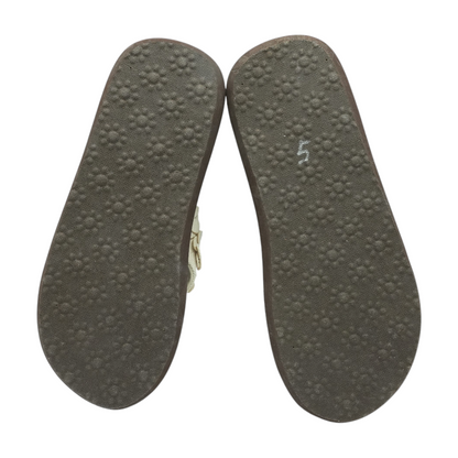 Ivory Flip-Flop Sandals