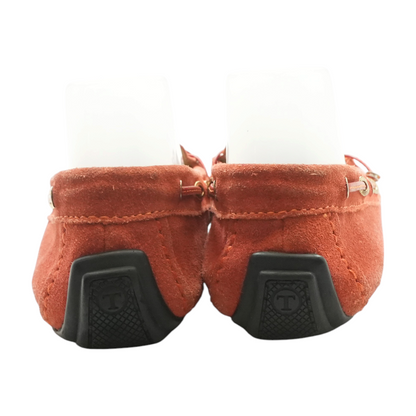 Red Slip-On Flats
