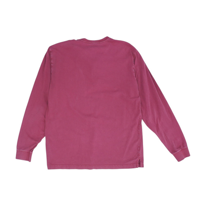 Red Solid Henley T-Shirt