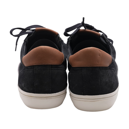 Navy Low-Top Athletic Shoes
