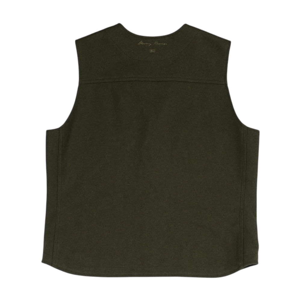 Green Solid Vest