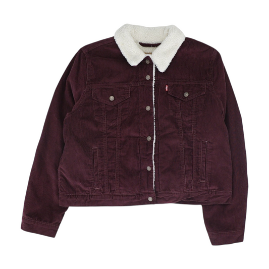 Maroon Solid Jacket