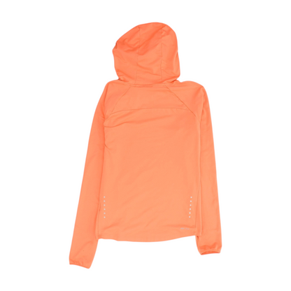 Nike Orange Solid Hoodie Pullover – Image 2