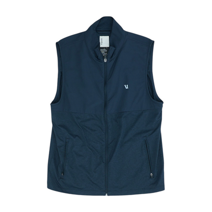 Navy Solid Active Vest