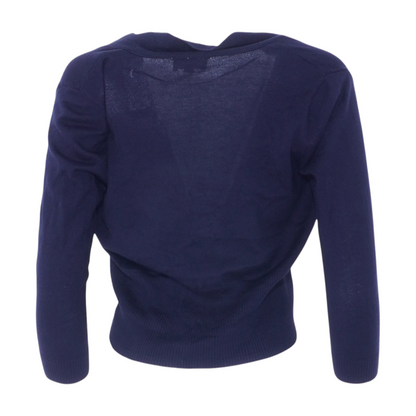 Navy Cardigan Sweater